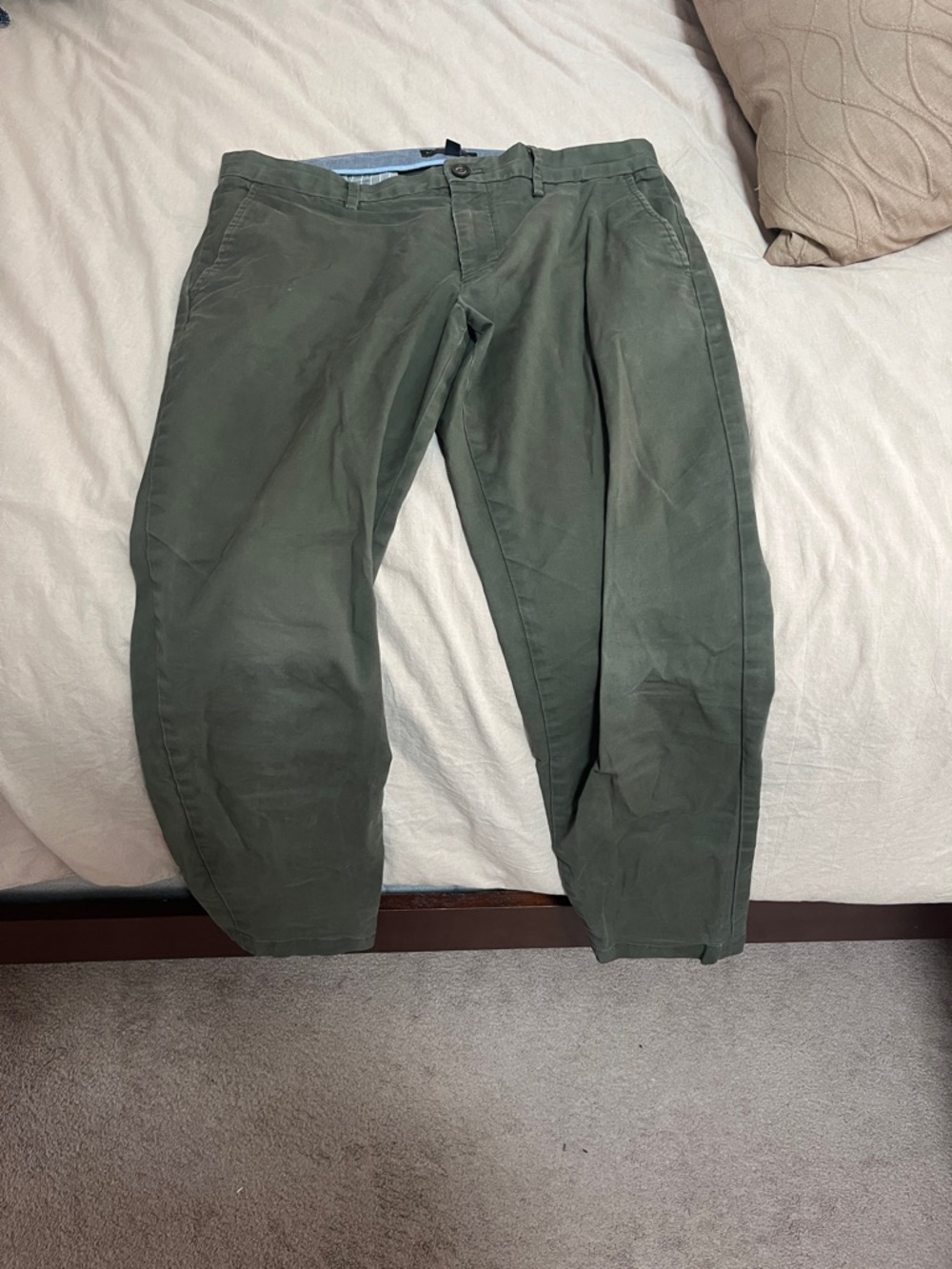 Banana Republic Olive Chino Pants - Men's